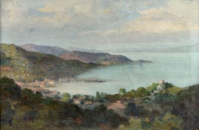 Paul BALMIGERE (1882-1953)
Vue du littoral...