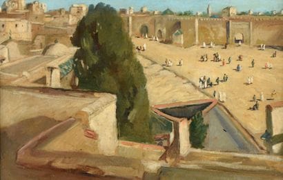 Jean Gaston MANTEL (1914-1995)
Marrakech,...