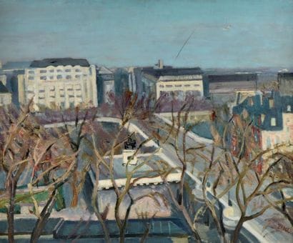 André BEAUCE (1911-1974)
Le square du Vert-Galant...