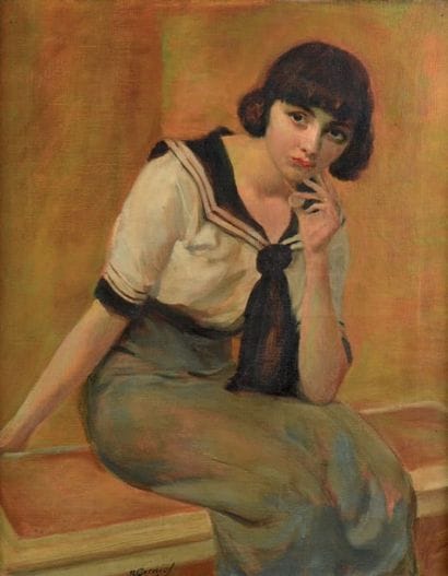 Richard CARNIEL (1868-1915)
Jeune femme en...