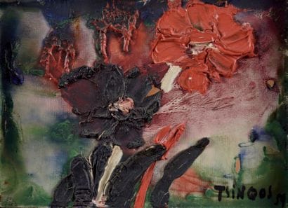 Thanos TSINGOS (1914-1965)
Fleurs Huile sur...