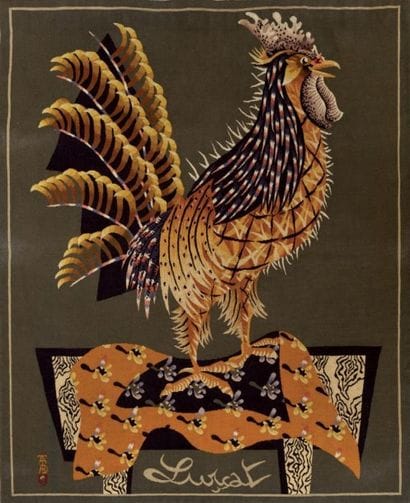 Jean LURÇAT (1892-1966)
Le coq Tapisserie...