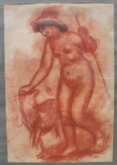 Auguste RENOIR (1841-1919), d'après
Femme...