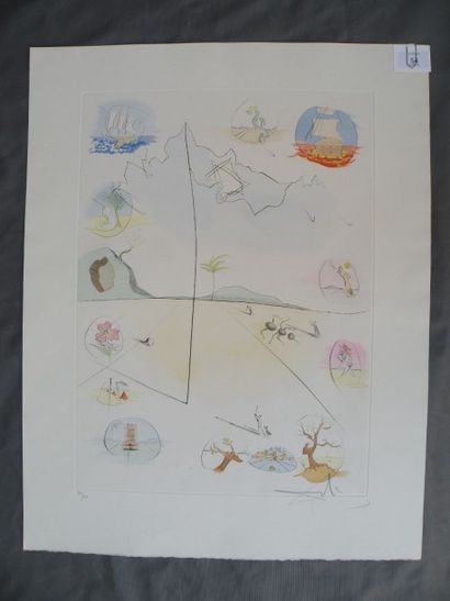 Salvador DALI (1904-1989)
Frontispice pour...