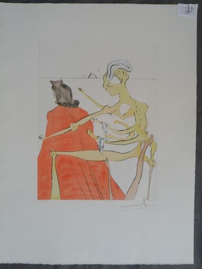 Salvador DALI (1904-1989)
Gala's godly back,...