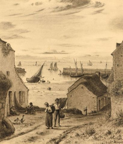 Jean-Baptiste MILLET (1831-1906)
Scène de...