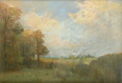 École FRANÇAISE début du XXe siècle
Paysage...