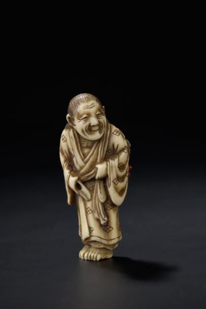 Netsuke en ivoire Japon, XIXe siècle Représentant...