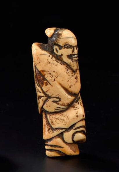 Netsuke en ivoire Japon, XIXe siècle Représentant...