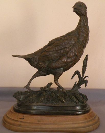 Edouard DELABRIÈRE (1829-1912)
Perdrix Bronze....