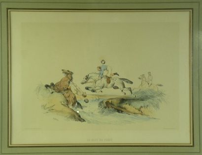 D'après V. Adams
Le saut du Fossé et le danger...