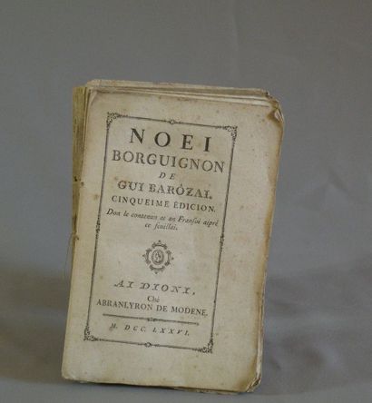 Gui BAROZAI, Noël Borguignon 5ème éditio...