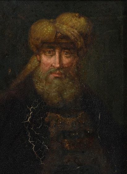 Dans le goût de REMBRANDT
Portrait d'homme...
