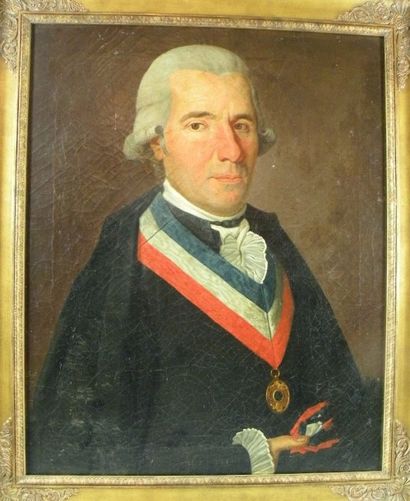 WEIFS (école française 1793)
Portrait d'un...