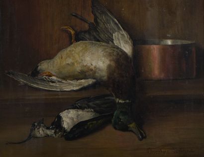 Théodore LEVIGNE (1848-1912)
Nature morte...