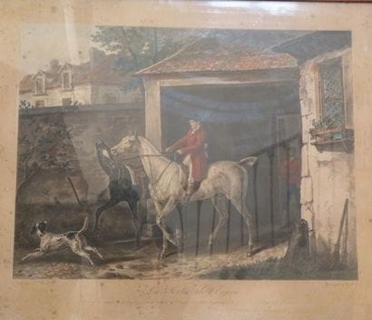 Gravure d'après Horace VERNET 47 x 56 cm
