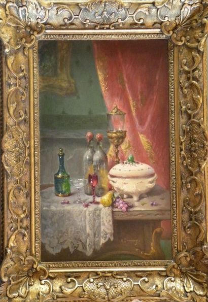 Auguste Georges DORMAY. XIXe - XXe siècle
Nature...