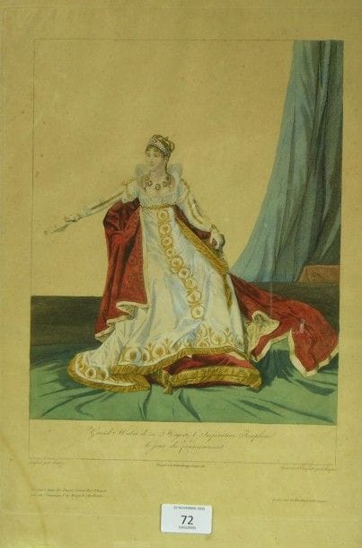 D'après ISABEY
L'Impératrice Joséphine en...