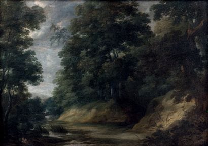 Attribué à Lodewijk de VADDER (1605-1655)
Paysage...