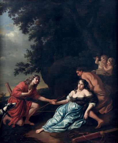 École de LEYDE, vers 1680
Céphale et Procris...