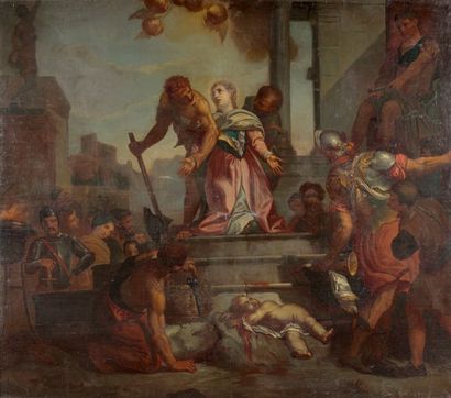 École VÉNITIENNE, vers 1700
Martyres de sainte...