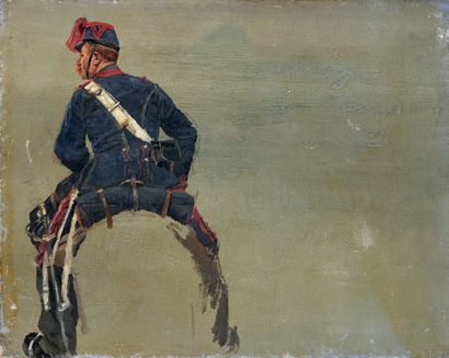 Edouard DETAILLE (Paris, 1848-1912)

Etude...