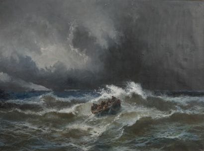Alfred Godchaux (1835-1885)

Barque dans...