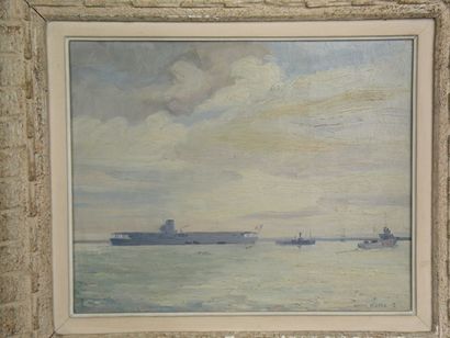 André NIVARD

Le Béarn 6 avril 1940
Panneau....