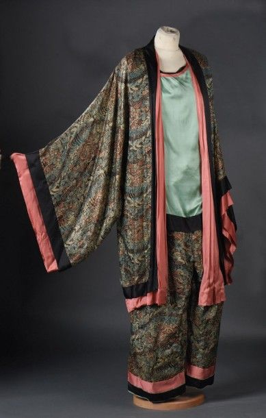 Ensemble du soir griffé Callot Soeurs, vers...