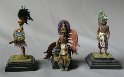 DIVERS

Lot de 3 Piétons Maya et Aztèques....