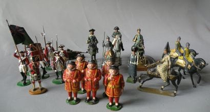 DIVERS

Lot: 7 Britanniques, 8 Cavaliers,...