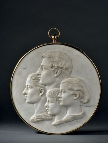 Aimé Charles Irvoy (1824-1898)

Médaillon...