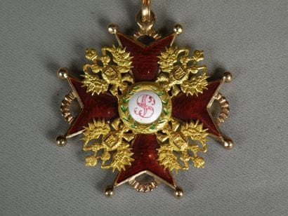RUSSIE

Ordre de Saint Stanislas. Croix de...