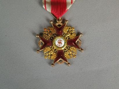 RUSSIE

Ordre de Saint Stanislas. Croix de...