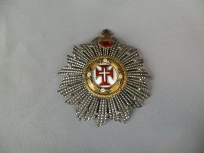 VATICAN

Ordre du Christ. Plaque. Argent,...