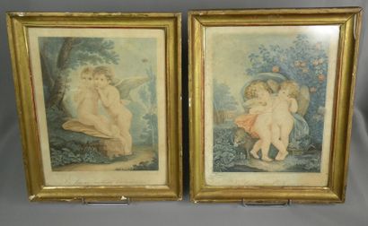 D'après Cosway et L'Albane

L'Amour et l'Innocence
L'Amour...
