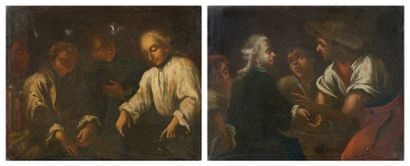 Attribués à Pasquale de ROSSI (1641-1725)

Scènes...