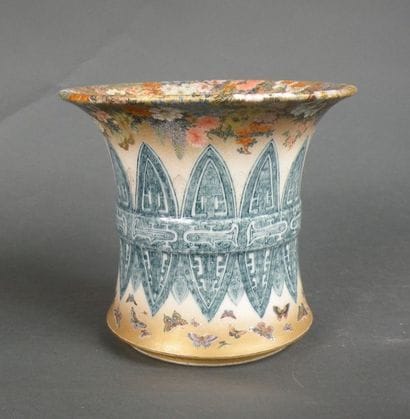 Vase en faïence de Satsuma
Japon, époque...