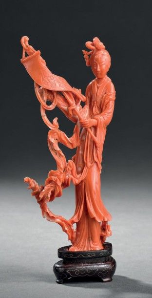 Groupe en corail sculpté
Chine
Représentant...