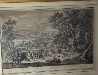 Vue du Château de Vincennes, côté parc

Gravure...