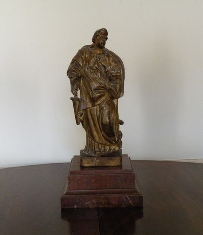 Sainte Catherine d'Alexandrie
Statuette en...