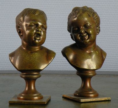 D'après DUQUESNOY
deux enfants pleureurs,...