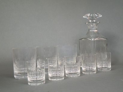 BACCARAT


Suite de sept verres à whisky,...
