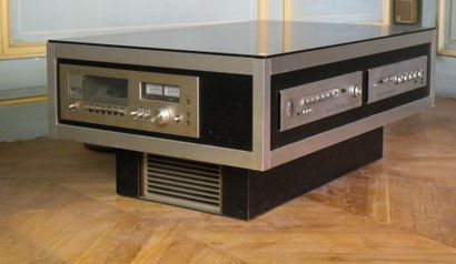 Table basse chaîne hi-fi

H. 42 L. 100 P....