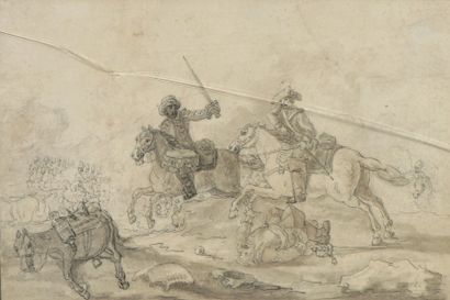Ecole de la fin du XVIIe - début XVIIIe siècle


Combat...