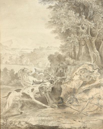 École FRANÇAISE du XVIIIe siècle


La chasse...