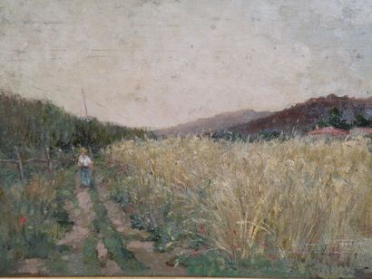 École française, 1886


Paysan dans son champ

Huile...