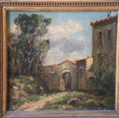 Ecole FRANÇAISE vers 1860


Entrée d'une...