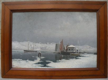 École du NORD du XIXe siècle

Fjord
Huile...