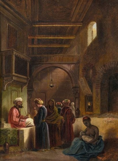 Charles ROBERTSON (1844-1891)

Scène d'intérieur...